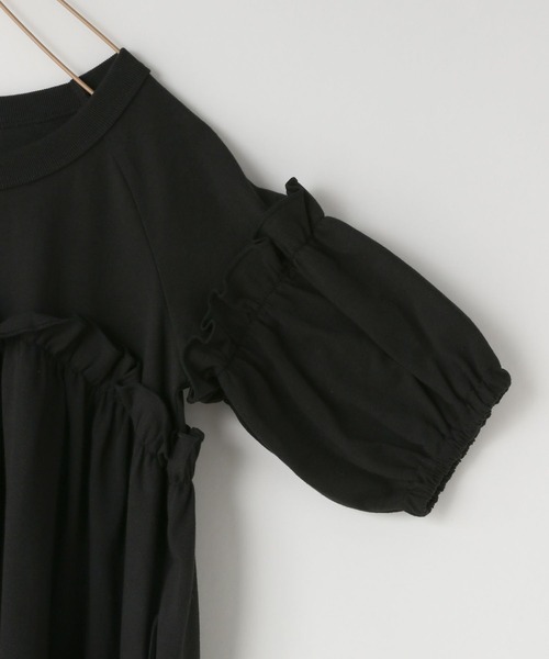 LOWRYS FARM（ローリーズファーム）の「カットフリルワンピース　492801（ワンピース・キッズ・グリーン/レッド/ブラック・110cm/120cm/130cm/140cm/150cm）」の20枚目の写真