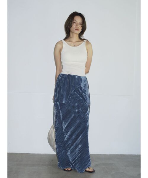 Htage（テージ）の「【Htage】palm別注バックオープンタンクトップ（タンクトップ・レディース・アイボリー/キャメル・SMALL/MEDIUM）」の5枚目の写真