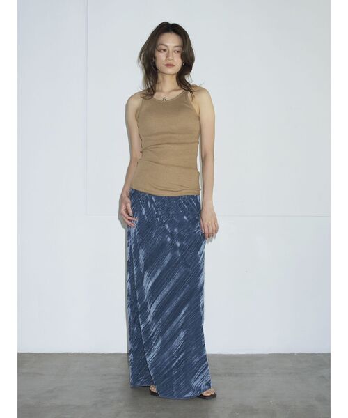 Htage（テージ）の「【Htage】palm別注バックオープンタンクトップ（タンクトップ・レディース・アイボリー/キャメル・SMALL/MEDIUM）」の8枚目の写真
