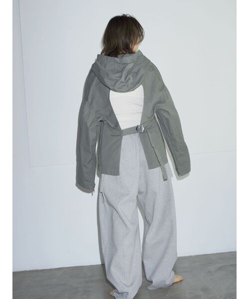 Htage（テージ）の「【Htage】palm別注バックオープンタンクトップ（タンクトップ・レディース・アイボリー/キャメル・SMALL/MEDIUM）」の12枚目の写真