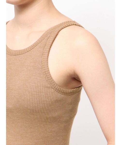 Htage（テージ）の「【Htage】palm別注バックオープンタンクトップ（タンクトップ・レディース・アイボリー/キャメル・SMALL/MEDIUM）」の17枚目の写真