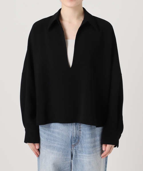 【2024AW】Plage GEORGETTE SKIPPER ブラウス 追加》GEORGETTE SKIPPER ブラウス（シャツ/ブラウス）｜Plage