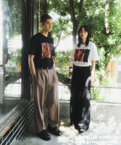 ADAM ET ROPE'（アダムエロペ）の「【花様年華 25周年 × 10Culture for ADAM ET ROPE'】IN THE MOOD FOR LOVE TEE（Tシャツ/カットソー・メンズ・ブラック系その他/ホワイト系その他2/ブラウン系その他2/ブラック系その他2/ホワイト系その他/ブラウン系その他3/グリーン系その他2/グリーン系その他3・M/XL/L）」の20枚目の写真