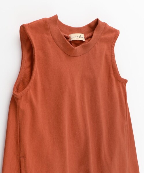 BRANSHES(ブランシェス)の「【プチプラ】バックデザインワンピース(ワンピース・キッズ・オレンジ/ブラック・130/150/100/140/90/120/110)」の9枚目の写真