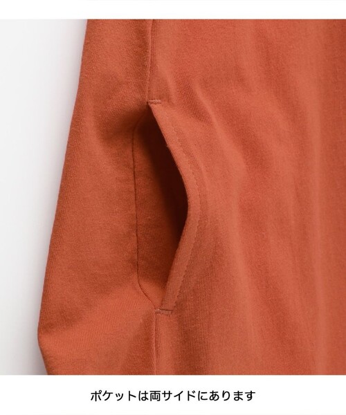 BRANSHES(ブランシェス)の「【プチプラ】バックデザインワンピース(ワンピース・キッズ・オレンジ/ブラック・130/150/100/140/90/120/110)」の11枚目の写真