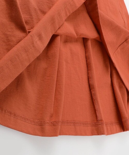 BRANSHES(ブランシェス)の「【プチプラ】バックデザインワンピース(ワンピース・キッズ・オレンジ/ブラック・130/150/100/140/90/120/110)」の13枚目の写真