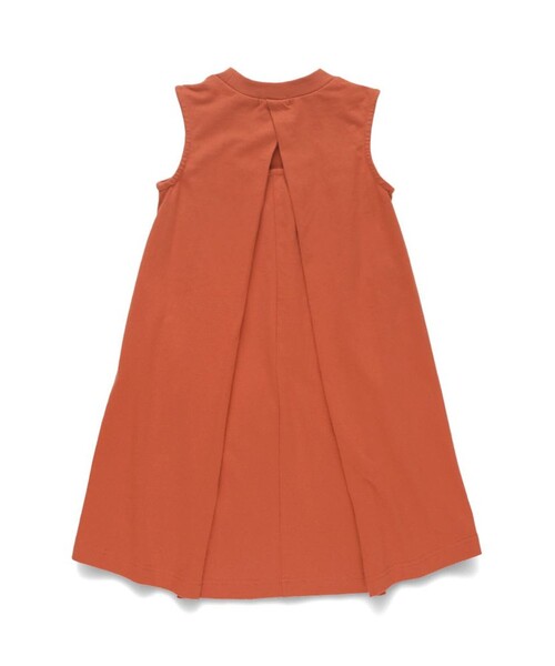 BRANSHES(ブランシェス)の「【プチプラ】バックデザインワンピース(ワンピース・キッズ・オレンジ/ブラック・130/150/100/140/90/120/110)」の17枚目の写真