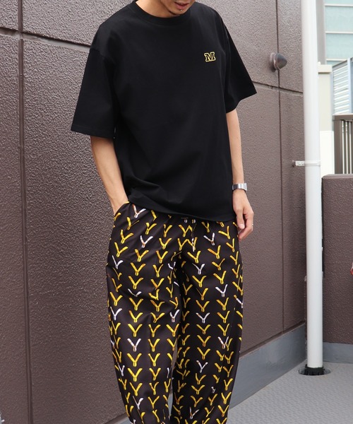 moyan ecri（モヤン エクリ）の「<moyan ecri>with smile パッチ刺繍Tシャツ（Tシャツ/カットソー・メンズ・ベージュ系その他/ブラック系その他/ホワイト系その他・FREE）」の4枚目の写真