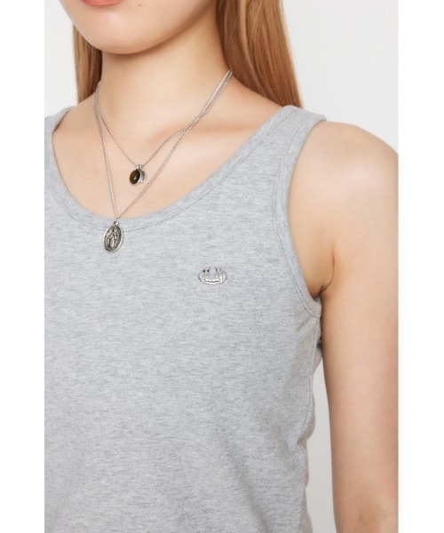 LAGUA GEM（ラグアジェム）の「METAL MOTIF 2PIECE タンクトップ（タンクトップ・レディース・ブラック/グレー/カーキ・FREE）」の18枚目の写真