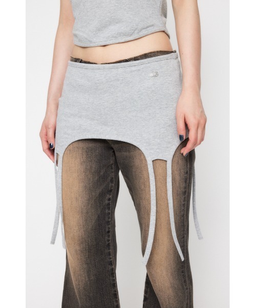 LAGUA GEM（ラグアジェム）の「METAL MOTIF 2PIECE タンクトップ（タンクトップ・レディース・ブラック/グレー/カーキ・FREE）」の19枚目の写真