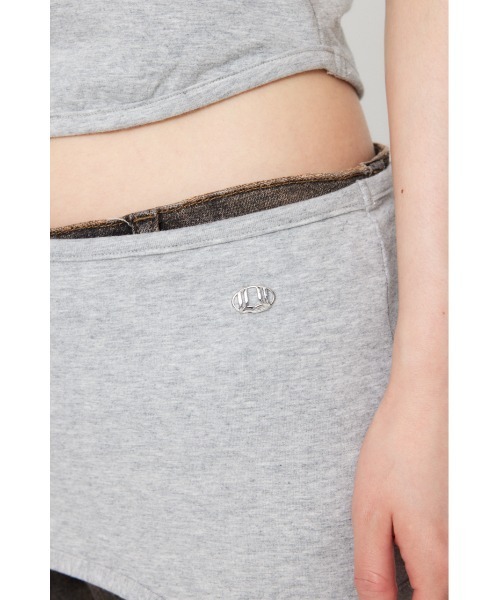 LAGUA GEM（ラグアジェム）の「METAL MOTIF 2PIECE タンクトップ（タンクトップ・レディース・ブラック/グレー/カーキ・FREE）」の20枚目の写真