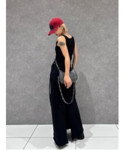 LAGUA GEM（ラグアジェム）の「METAL MOTIF 2PIECE タンクトップ（タンクトップ・レディース・ブラック/グレー/カーキ・FREE）」の21枚目の写真