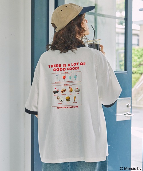 Miffy（ ミッフィー）の「【miffy】別注 ミッフィー アソート グラフィックプリントオーバーサイズリンガー半袖Tシャツ（Tシャツ/カットソー・レディース・ブラック/チャコール/スミクロ・FREE）」の13枚目の写真