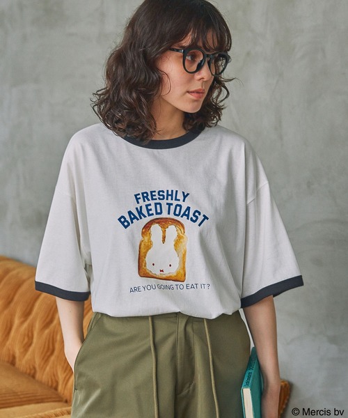 miffy】別注 ミッフィー アソート グラフィックプリントオーバーサイズ