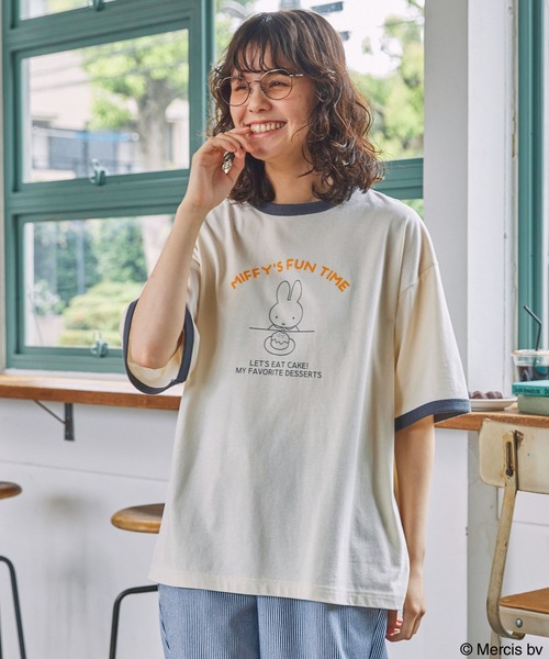 miffy】別注 ミッフィー アソート グラフィックプリントオーバーサイズ