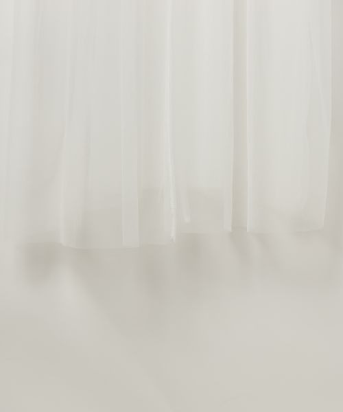 PAGEBOY（ページボーイ）の「チュールレイヤードワンピース（ワンピース・レディース・オフホワイト/ブラック・FREE）」の17枚目の写真