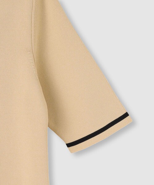 allureville(アルアバイル)の「総針コンパクトクルーネックプルオーバー(ニット/セーター・レディース・ネイビー/ブルー/ベージュ系その他・2)」の6枚目の写真