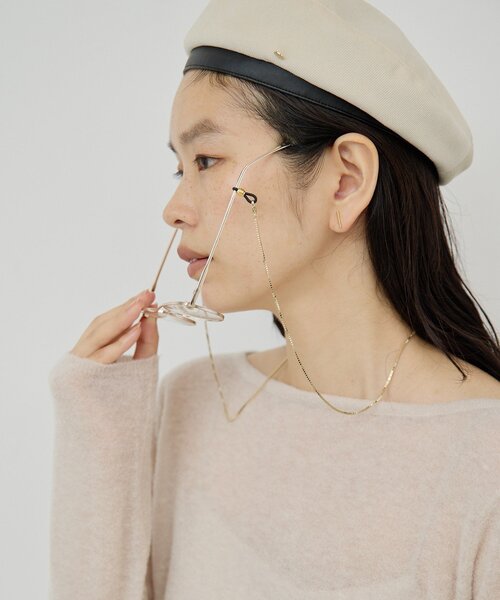 GALLARDAGALANTE（ガリャルダガランテ）の「グラスベネチアンチェーンネックレス（リング・レディース・シルバー/ゴールド・FREE）」の7枚目の写真