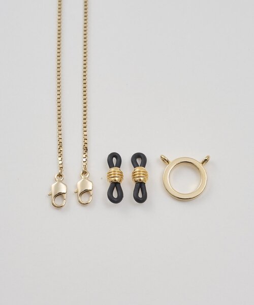 GALLARDAGALANTE（ガリャルダガランテ）の「グラスベネチアンチェーンネックレス（リング・レディース・シルバー/ゴールド・FREE）」の3枚目の写真