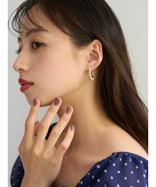 SNIDEL パールバリエピアス パールバリエピアス（ピアス（両耳用））｜SNIDEL（スナイデル
