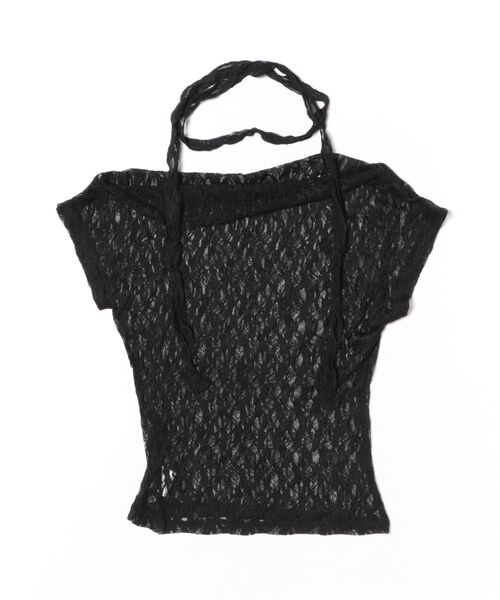 almo(アルモ)の「【LAMPOON】レースオフショルトップス(その他トップス・レディース・ブラック/ホワイト・SMALL/MEDIUM/LARGE)」の22枚目の写真