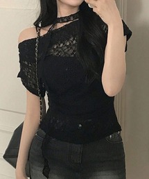 オフショル」に該当するブラック/黒色系のファッション通販