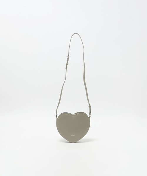 YAHKI（ヤーキ）の「【別注】＜YAHKI＞SP 2WAY HEART（ショルダーバッグ・レディース・グレー系/ブラック・FREE）」の2枚目の写真