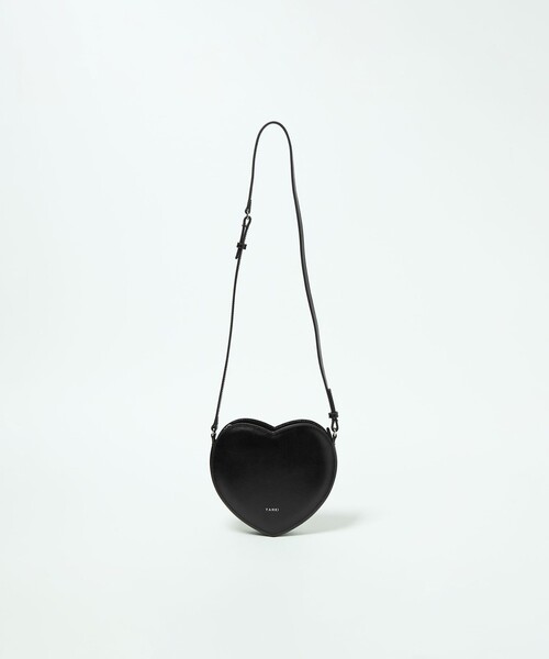 YAHKI（ヤーキ）の「【別注】＜YAHKI＞SP 2WAY HEART（ショルダーバッグ・レディース・グレー系/ブラック・FREE）」の5枚目の写真