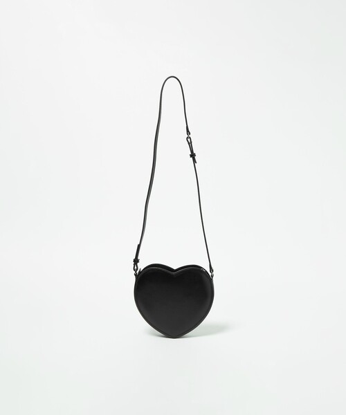 YAHKI（ヤーキ）の「【別注】＜YAHKI＞SP 2WAY HEART（ショルダーバッグ・レディース・グレー系/ブラック・FREE）」の8枚目の写真