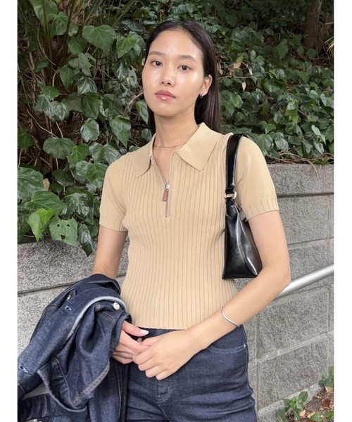 セール】【25年AW新作】HALF ZIP CLASSIC ポロトップス（ポロシャツ