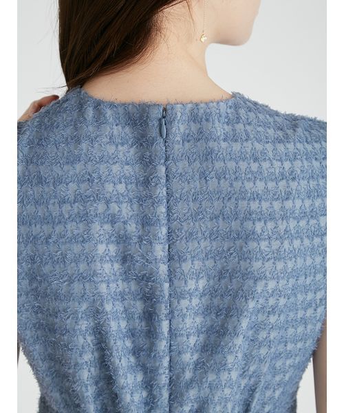 CELFORD セルフォード チドリカットジャガードワンピース 25年新作 チドリカットジャガードワンピース(デイリーワンピース)｜DRESS