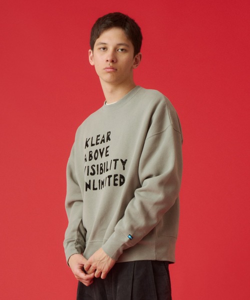 KAVU(カブー)の「KAVU/カブー Phrase Sweat Klear/フレーズスウェットクリア(スウェット・メンズ・ネイビー/ベージュ/アッシュグレー/ブラック・MEDIUM/LARGE)」の3枚目の写真