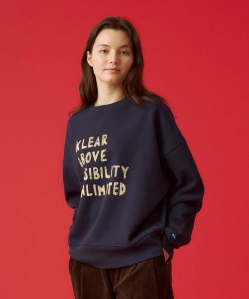 KAVU(カブー)の「KAVU/カブー Phrase Sweat Klear/フレーズスウェットクリア(スウェット・メンズ・ネイビー/ベージュ/アッシュグレー/ブラック・MEDIUM/LARGE)」の4枚目の写真