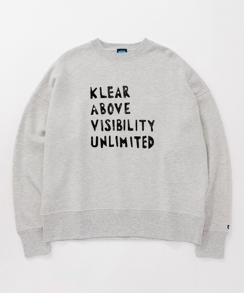 KAVU(カブー)の「KAVU/カブー Phrase Sweat Klear/フレーズスウェットクリア(スウェット・メンズ・ネイビー/ベージュ/アッシュグレー/ブラック・MEDIUM/LARGE)」の1枚目の写真