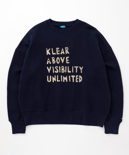KAVU(カブー)の「KAVU/カブー Phrase Sweat Klear/フレーズスウェットクリア(スウェット・メンズ・ネイビー/ベージュ/アッシュグレー/ブラック・MEDIUM/LARGE)」の5枚目の写真