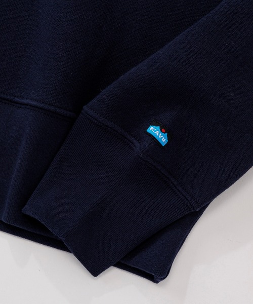 KAVU(カブー)の「KAVU/カブー Phrase Sweat Klear/フレーズスウェットクリア(スウェット・メンズ・ネイビー/ベージュ/アッシュグレー/ブラック・MEDIUM/LARGE)」の6枚目の写真