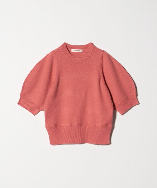 AEWEN MATOPH（イウエン マトフ）の「＜AEWEN MATOPH＞ウールセーブルミックス5分袖ニット（ニット/セーター・レディース・ブラック/ピンク/ベージュ・FREE）」の19枚目の写真