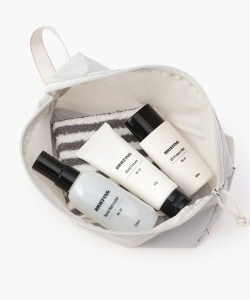 BRIEFING(ブリーフィング)の「DEAN & DELUCA × BRIEFING LIGHT BOX POUCH (Mサイズ)(ポーチ・レディース・ブラック/ライトグレー・FREE)」の11枚目の写真