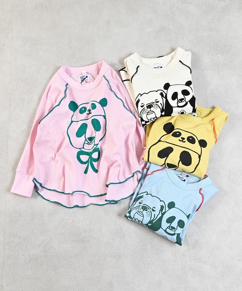 ひろたんページ パンダメローカットソー/日本製（Tシャツ/カットソー）｜JIPPON