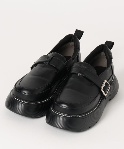 オリジナルボリュームTストラップシューズ（ドレスシューズ）｜niko