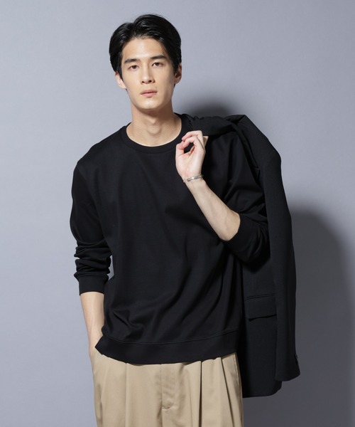 FORMAL JERSEY」 クルーネックカットソー長袖（Tシャツ/カットソー