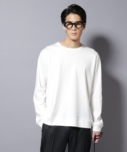 FORMAL JERSEY」 クルーネックカットソー長袖（Tシャツ/カットソー