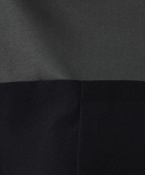 COUP DE CHANCE（クードシャンス）の「【手洗い可／セットアップ可】レイヤード風カットソー（Tシャツ/カットソー・レディース・グレー/ブラック・34/36/38/40）」の11枚目の写真