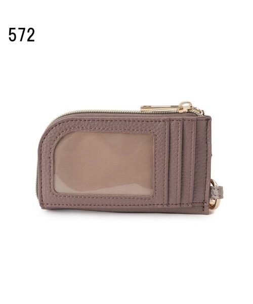 grove（グローブ）の「フラップパスカードチェーンポーチ（ポーチ・レディース・ブラック/ブルー系4/ピンク系9/ブロンズ・00）」の9枚目の写真