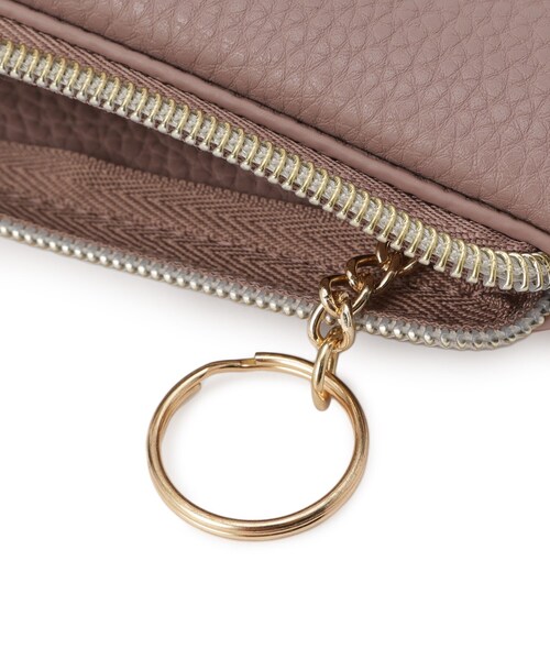 grove（グローブ）の「フラップパスカードチェーンポーチ（ポーチ・レディース・ブラック/ブルー系4/ピンク系9/ブロンズ・00）」の13枚目の写真