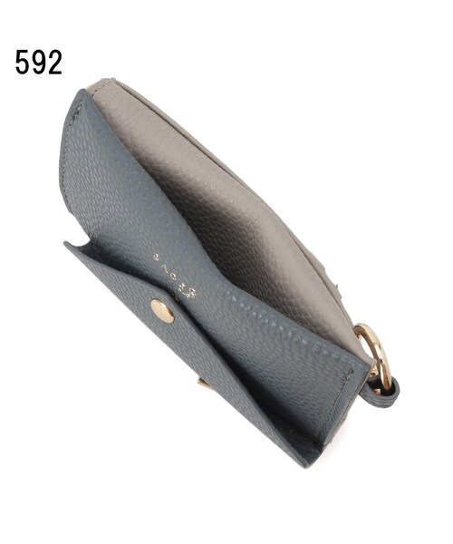 grove（グローブ）の「フラップパスカードチェーンポーチ（ポーチ・レディース・ブラック/ブルー系4/ピンク系9/ブロンズ・00）」の17枚目の写真