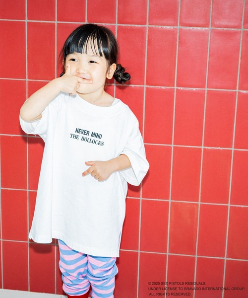 LOWRYS FARM（ローリーズファーム）の「ＵＫ　ＲＯＣＫＴＳＳ　 579618（Tシャツ/カットソー・キッズ・オフホワイト/その他19/チャコールグレー/ホワイト×グレー・140cm/130cm/110cm/120cm/150cm）」の6枚目の写真