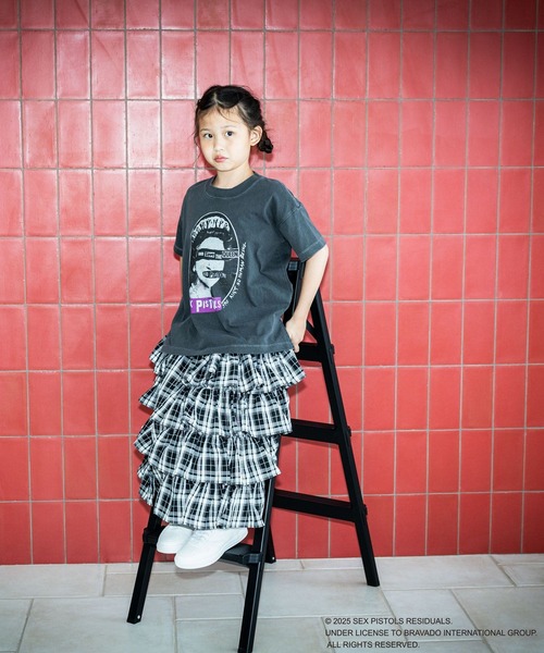 LOWRYS FARM（ローリーズファーム）の「ＵＫ　ＲＯＣＫＴＳＳ　 579618（Tシャツ/カットソー・キッズ・オフホワイト/その他19/チャコールグレー/ホワイト×グレー・140cm/130cm/110cm/120cm/150cm）」の11枚目の写真