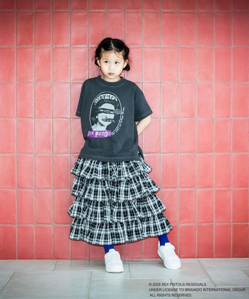 LOWRYS FARM（ローリーズファーム）の「ＵＫ　ＲＯＣＫＴＳＳ　 579618（Tシャツ/カットソー・キッズ・オフホワイト/その他19/チャコールグレー/ホワイト×グレー・140cm/130cm/110cm/120cm/150cm）」の12枚目の写真