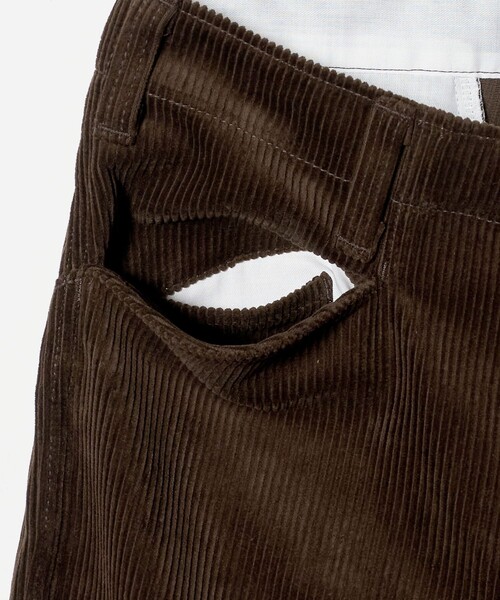 Steven Alan（スティーブンアラン）の「＜BEN DAVIS × Steven Alan＞ CORD WD-ST/パンツ（その他パンツ・メンズ・ダークブラウン/ブラック・34inch/30inch/32inch）」の3枚目の写真